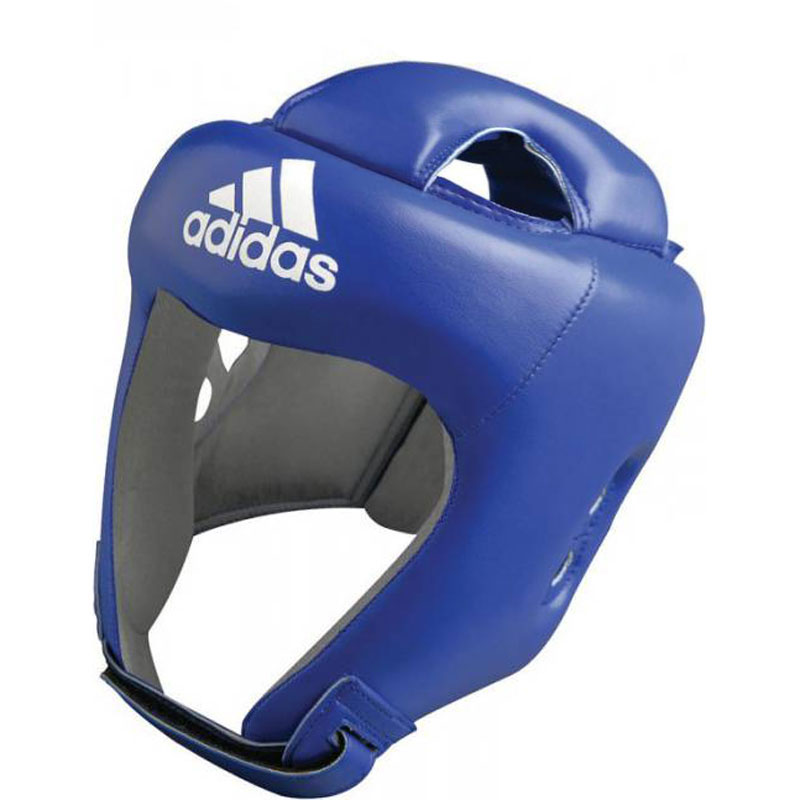 adidas Competition Head Guard blue - S
