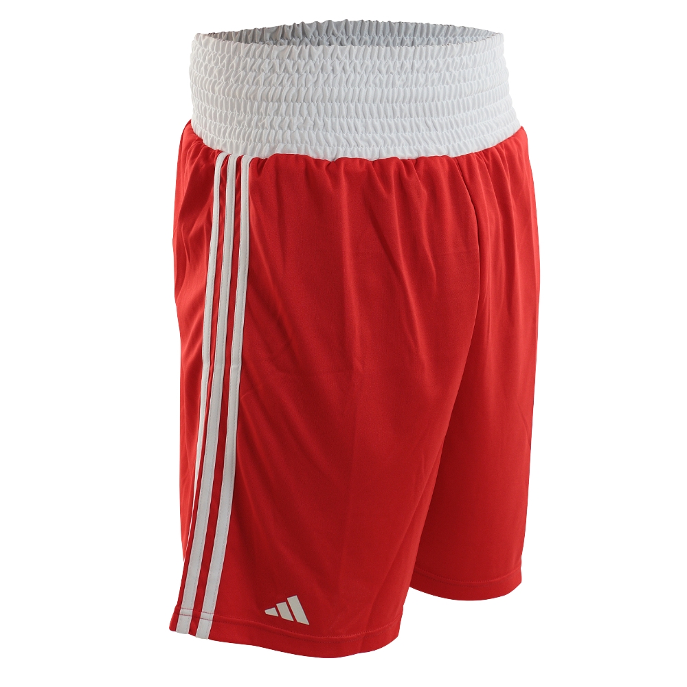 adidas Boxing Shorts Punch Line red/white L