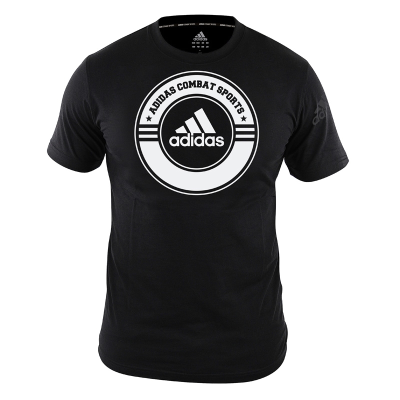 adidas T-Shirt Combat Sports black/white S