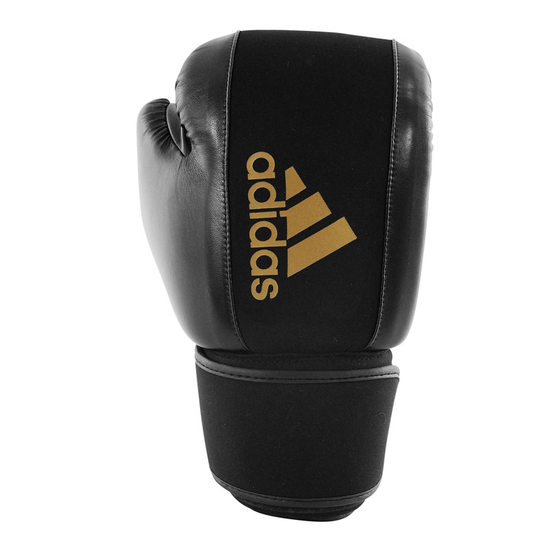 adidas Boxing Gloves Washable black/gold S/M
