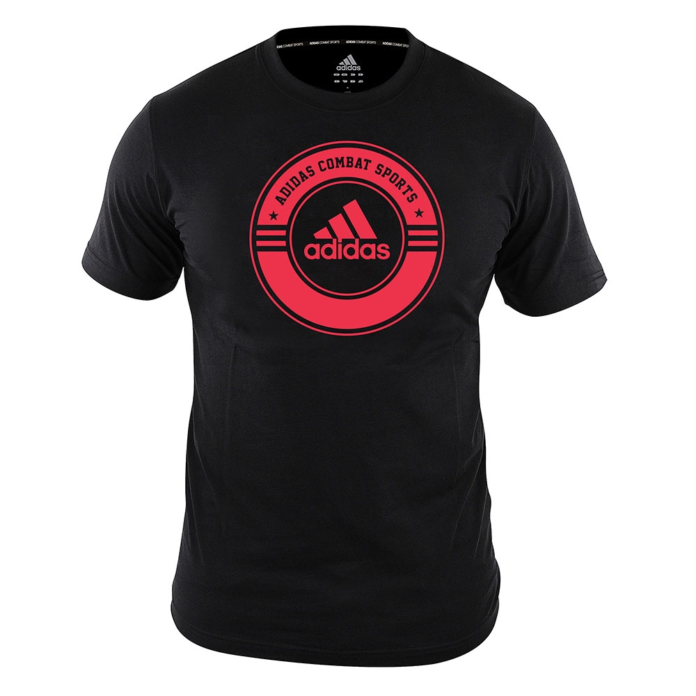 adidas T-Shirt Combat Sports black/red L