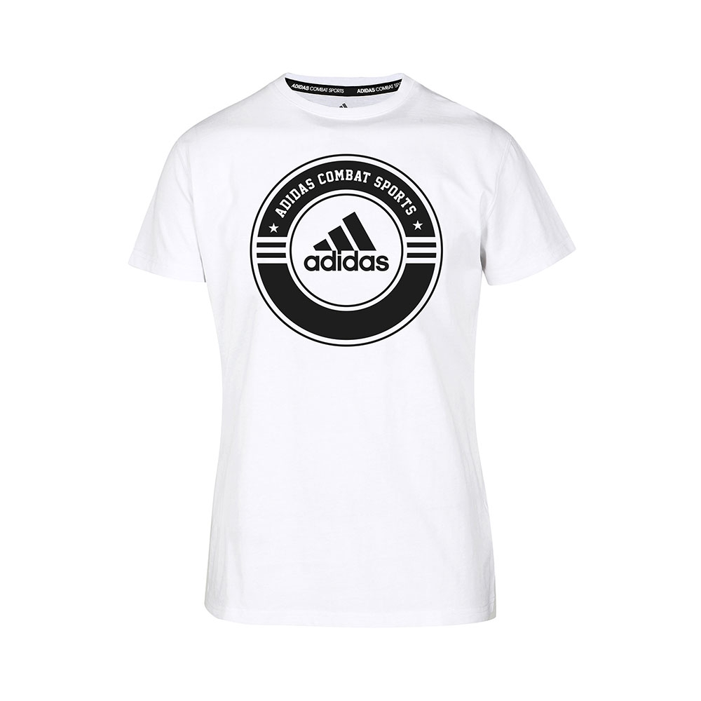 adidas T-Shirt Combat Sports white/black S