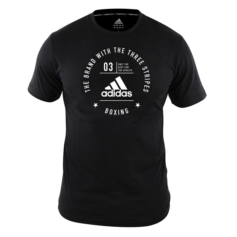 adidas Community T-Shirt Boxing Black/White XS